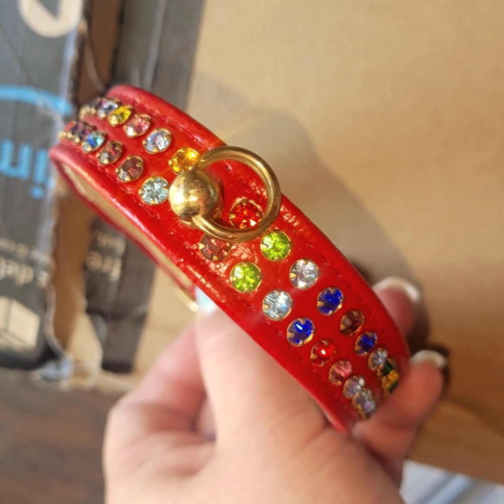 16" Jeweled Dog Collar